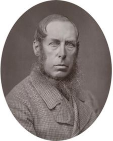 Sir Robert Porrett Collier, judge of the Judicial Committee of the Privy Council, 1880. Creator: Lock & Whitfield