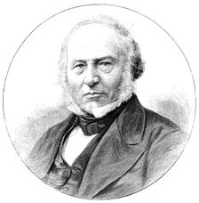 Sir Rowland Hill, the author of the Penny Postage, 1890. Creator: Unknown