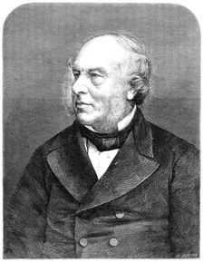 Sir Rowland Hill, K.C.B., late Secretary to the Post Office, 1864. Creator: Mason Jackson