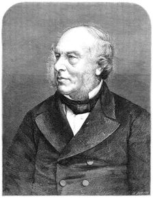 Sir Rowland Hill, K.C.B., late Secretary to the Post Office, 1864. Creator: Mason Jackson