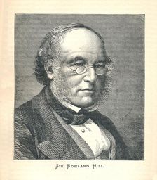 Sir Rowland Hill, originator of the Postage Stamp 1893