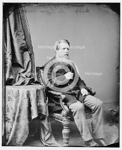 Sir Stafford Northcote, between 1860 and 1875. Creator: Unknown.