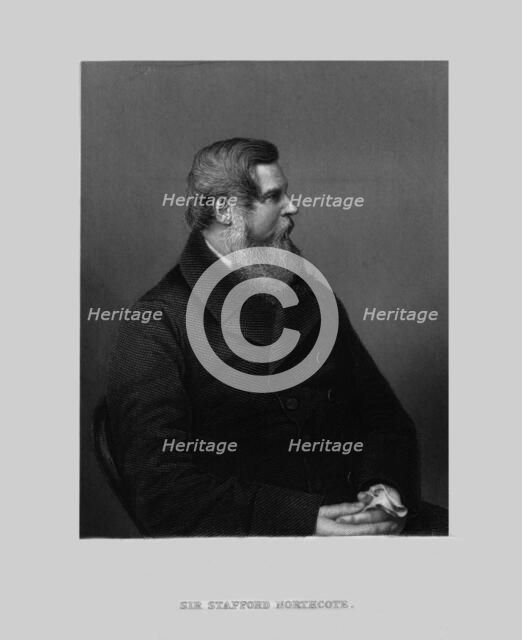 Sir Stafford Northcote. Creator: Unknown.