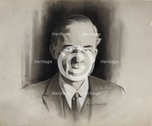 Sir Stafford Cripps, between 1939 and 1946. Creators: Central Office of Information, Arthur Boughey.