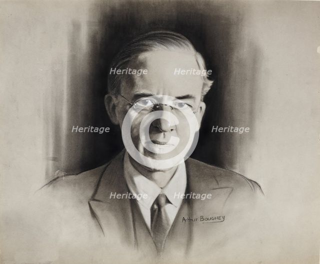 Sir Stafford Cripps, between 1939 and 1946. Creators: Central Office of Information, Arthur Boughey.
