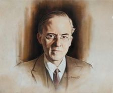 Sir Stafford Cripps, between 1939 and 1946. Creators: Central Office of Information, Arthur Boughey
