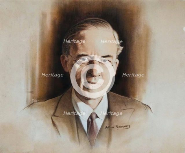 Sir Stafford Cripps, between 1939 and 1946. Creators: Central Office of Information, Arthur Boughey.
