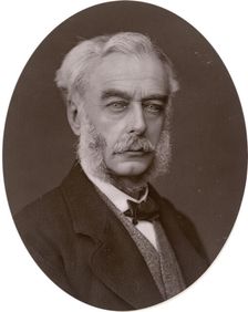 Sir Stephen Cave, MP, 1878. Creator: Lock & Whitfield