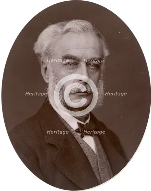 Sir Stephen Cave, MP, 1878. Creator: Lock & Whitfield.