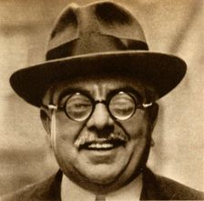 Sir Sultan Mahomed Shah, Aga Khan III, 1930, (1933). Creator: Unknown