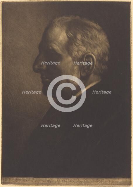 Sir Seymour Haden. Creator: Alphonse Legros.