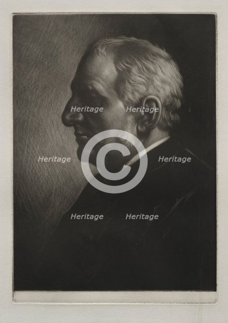 Sir Seymour Haden. Creator: Alphonse Legros (French, 1837-1911).