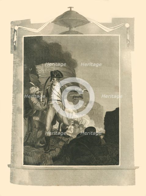 Sir Sidney Smith Defending the Breach at Acre', (1799), 1816. Creator: Unknown.