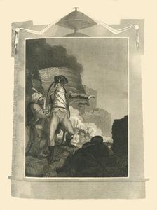 Sir Sidney Smith Defending the Breach at Acre (1799), 1816. Creator: Unknown