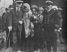 Sir Squire Bancroft and Madame Sarah Bernhardt c1925