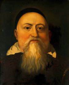 Sir Theodore Turquet de Mayerne, physician. Creator: Diodati, François, 1647-1690 (After)