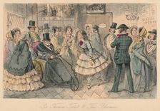 Sir Thomas Trout & The Bloomer 1854. Artist: John Leech