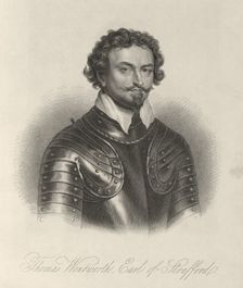 Sir Thomas Wentworth, 1st Earl of Strafford, c1630-c1640, (1834-1837). Creator: Samuel Freeman