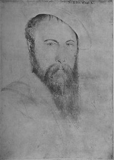 Sir Thomas Wyatt (Copy) c1535-1553 (1945). Artist: Hans Holbein the Younger