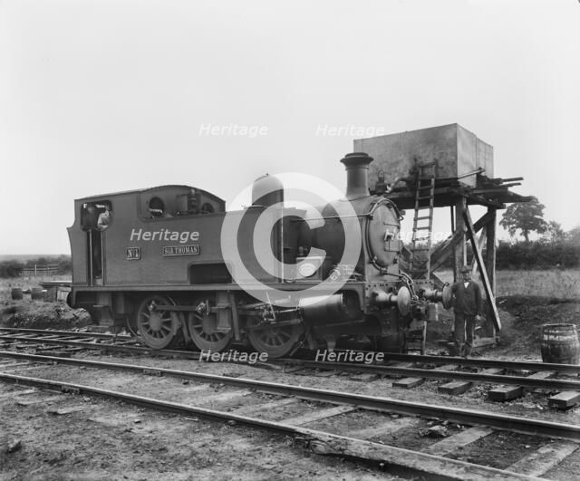 'Sir Thomas', a Hudswell Clarke & Co 060 tank locomotive built in 1918, 1919. Artist: Adolph Augustus Boucher.