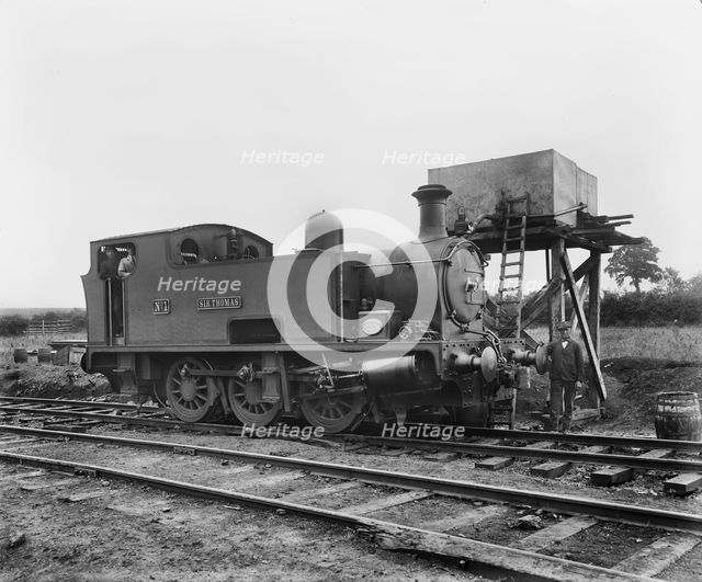 'Sir Thomas', a Hudswell Clarke & Co 060 tank locomotive built in 1918, 1919. Artist: Adolph Augustus Boucher.