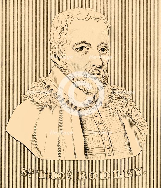 'Sir Thomas Bodley', (1545-1613), 1830. Creator: Unknown.