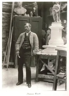 Sir Thomas Brock, RA, c1889-1891. Creator: Ralph W Robinson