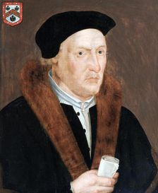 Sir Thomas Exmewe, Lord Mayor 1517 c1550. Artist: John Bettes