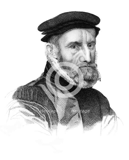 Sir Thomas Gresham, English merchant and financier, (1823). Artist: Unknown