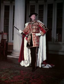 Sir Thomas Innes of Learney, Lord Lyon King of Arms, Signet Library, Edinburgh, Scotland, 1952. Creator: Arthur Charles Kirby Ware