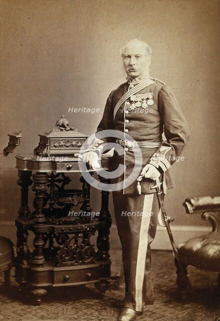 Sir Thomas Longmore, 1877. Creator: Adams & Stilliard.