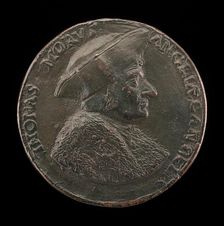 Sir Thomas More, 1480-1535, Lord Chancellor of England 1529 [obverse], 17th century. Creator: Unknown