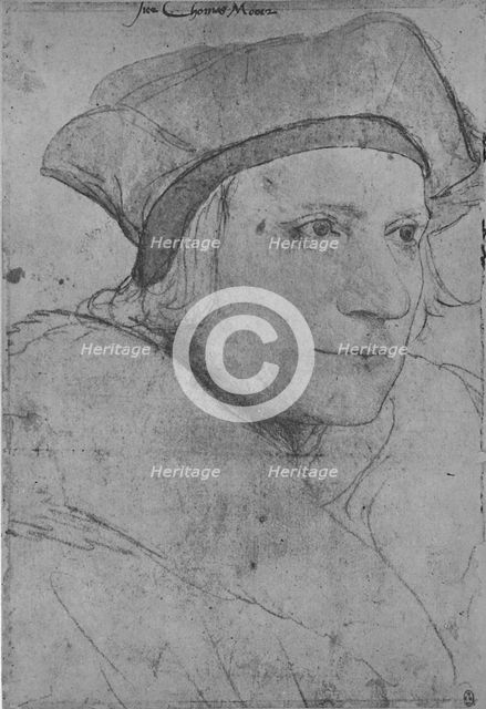 'Sir Thomas More', 1526-1527 (1945). Artist: Hans Holbein the Younger.