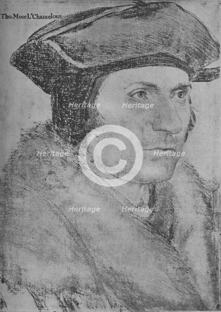 'Sir Thomas More', 1526-1527 (1945). Artist: Hans Holbein the Younger.
