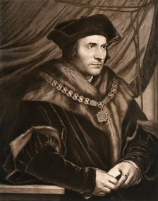 Sir Thomas More 1527, (1902). Artist: Hans Holbein the Younger