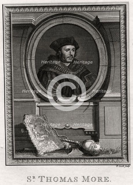 'Sir Thomas More', 1774. Artist: T Cook