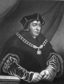 'Sir Thomas More; Natus 1482, beheaded 1535 1811. Creator: Charles Turner