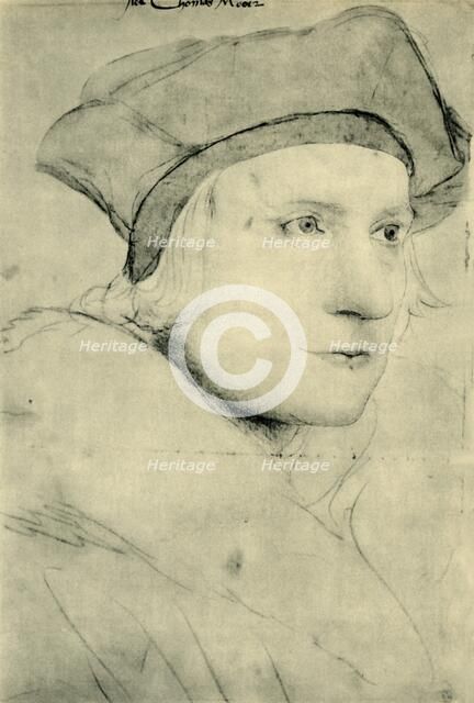Sir Thomas More, c1526-1527, (1943). Creator: Hans Holbein the Younger.