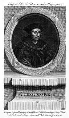 Sir Thomas More, Catholic English lawyer, writer, and politician, (1748)