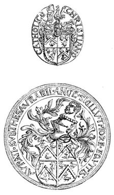 Sir Thomas More's seals, 1862. Creator: Unknown