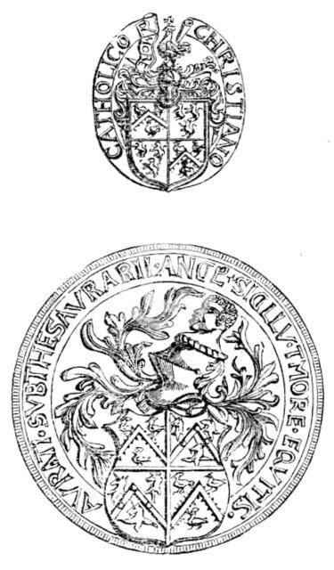 Sir Thomas More's seals, 1862. Creator: Unknown.