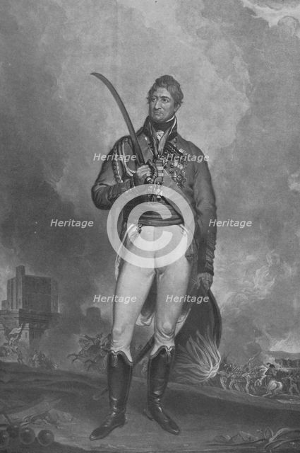 'Sir Thomas Picton', 1843 (1909). Artist: Charles Turnes.