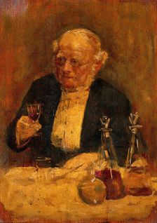 Sir Thomas Spencer Wells Bt. (1818-1897), (1897?). Creator: Solomon Joseph Solomon