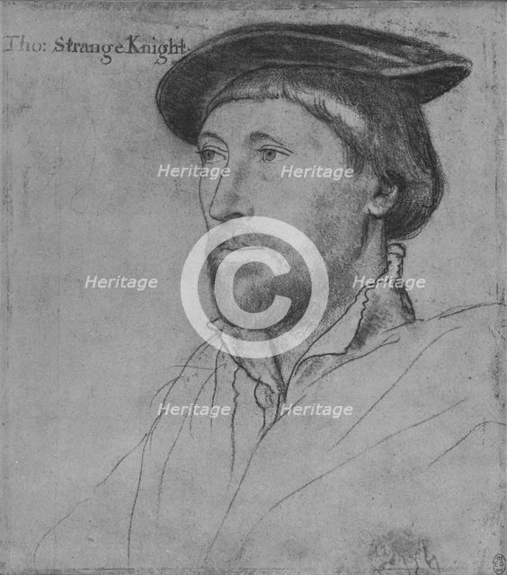 'Sir Thomas Strange', c1536 (1945). Artist: Hans Holbein the Younger.