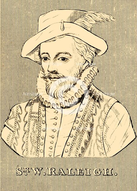 'Sir W. Raleigh', (c1552-1618), 1830. Creator: Unknown.