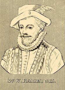 Sir W. Raleigh (c1552-1618), 1830. Creator: Unknown