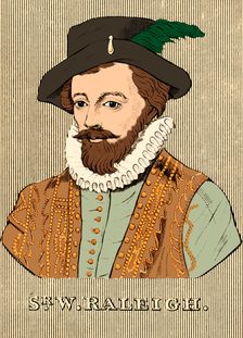 Sir W. Raleigh (c1552-1618), 1830. Creator: Unknown