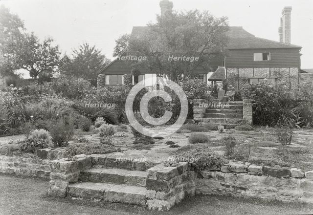 Sir Walter Lawrence house, East Grinstead, Sussex, England, 1925. Creator: Frances Benjamin Johnston.
