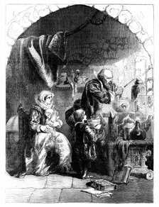 Sir Walter Raleigh (1554-1618) in prison, c1902