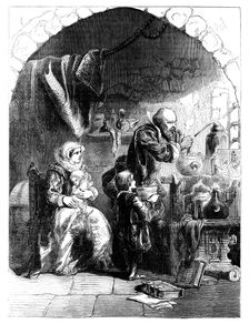 Sir Walter Raleigh (1554-1618) in prison, c1902